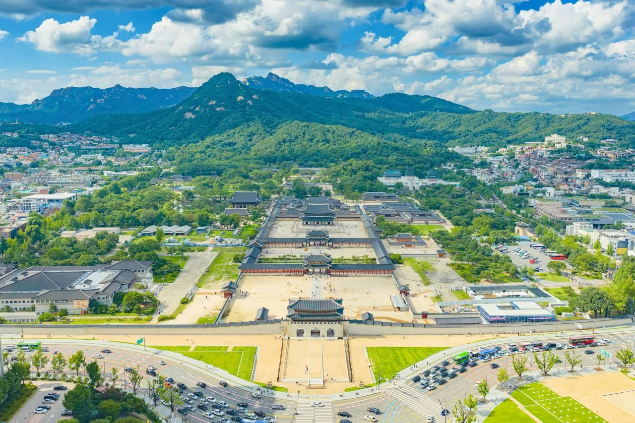 Gyeongbokgung Palace in central Seoul