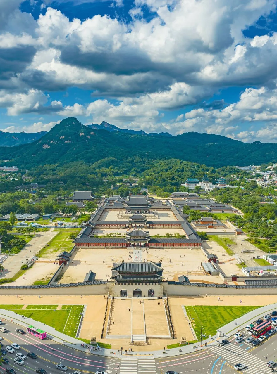 Gyeongbokgung palace in Seoul