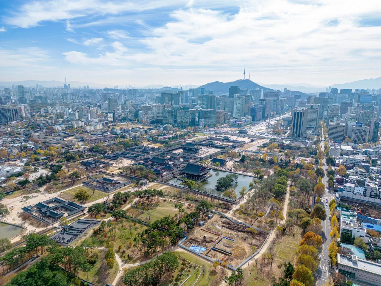 Gyeongbokgung palace in Seoul