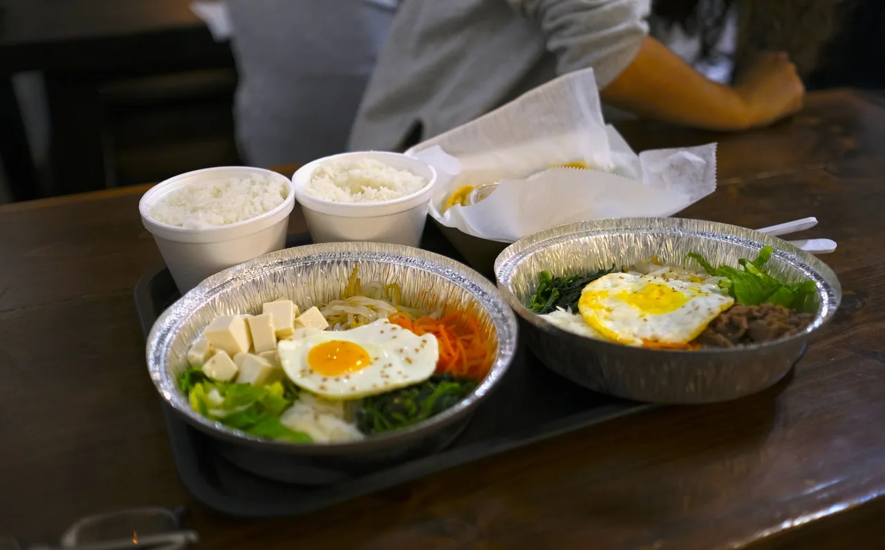 Bibimbap: a colorful mixed rice bowl
